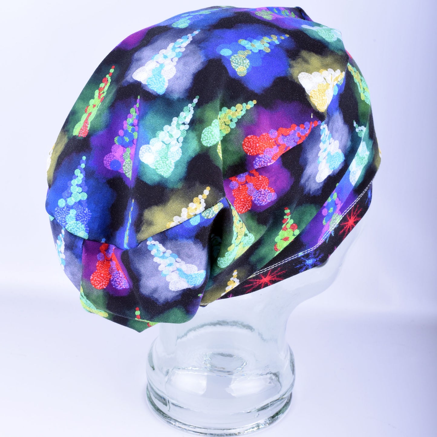 Sparkle Trees Scrub Cap