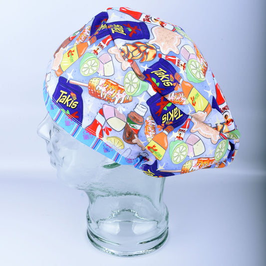 Spicy Snacks Scrub Cap