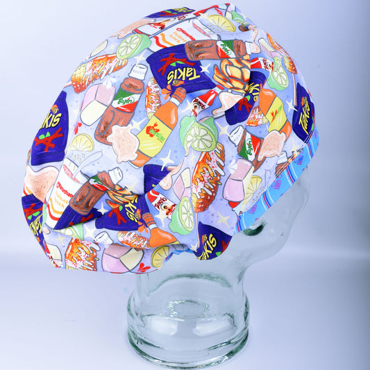 Spicy Snacks Scrub Cap