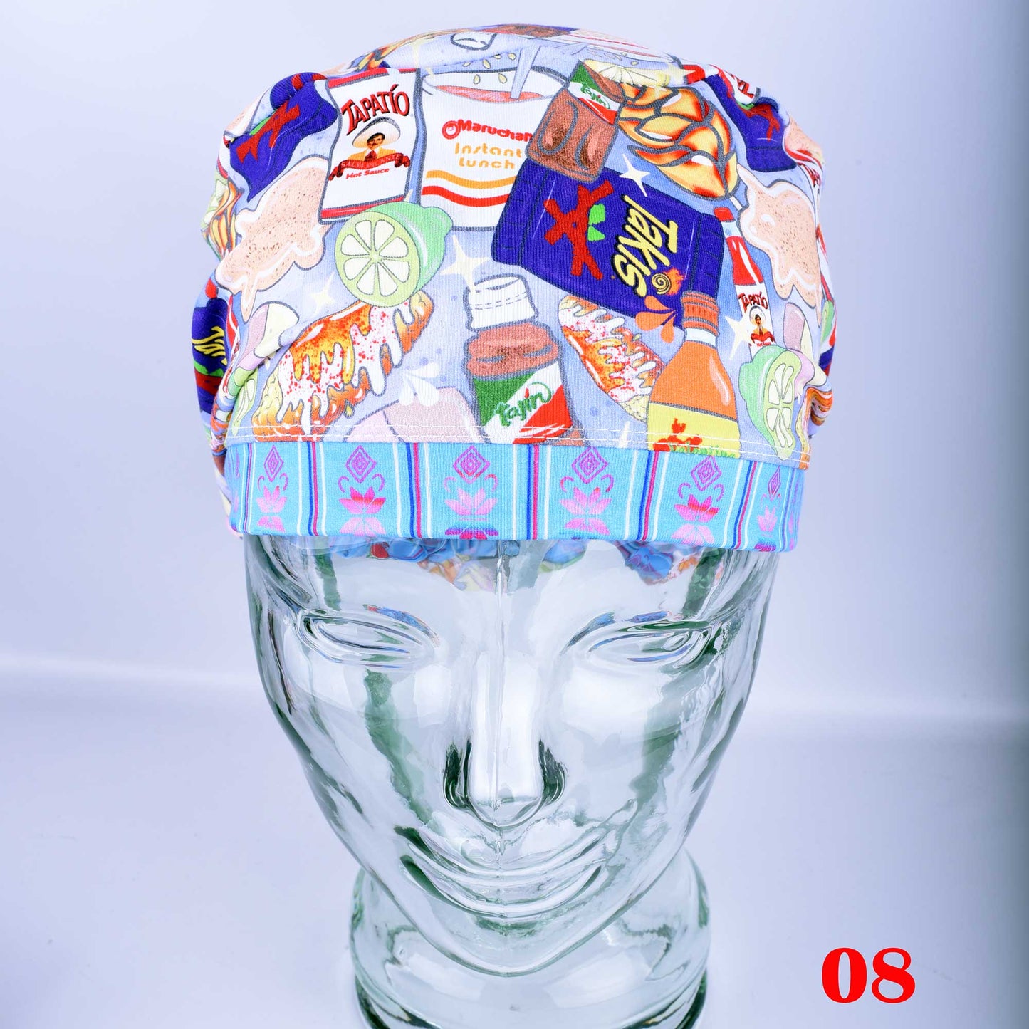 Spicy Snacks Scrub Cap