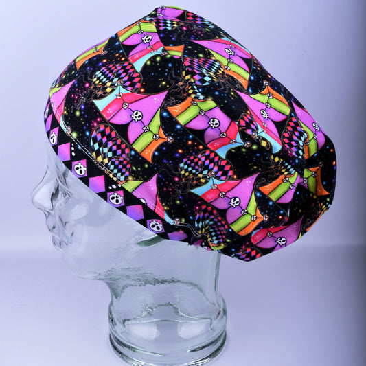 Spooky Carnival Scrub Cap