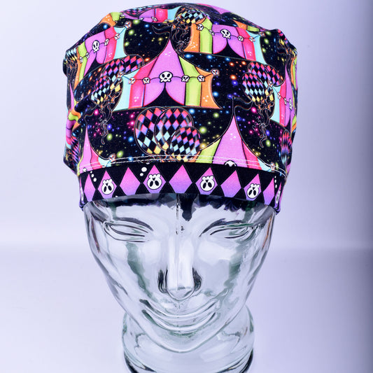 Spooky Carnival Scrub Cap