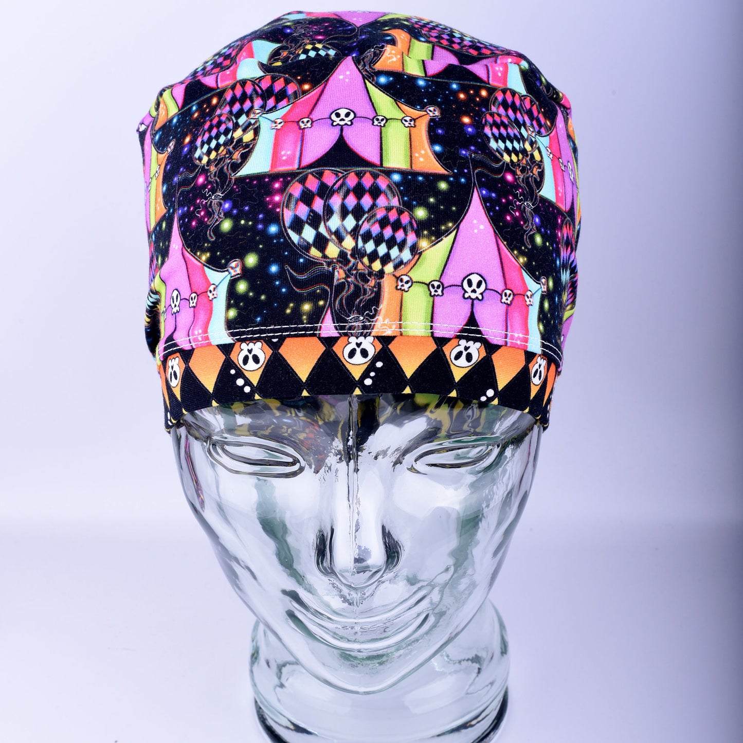 Spooky Carnival Scrub Cap