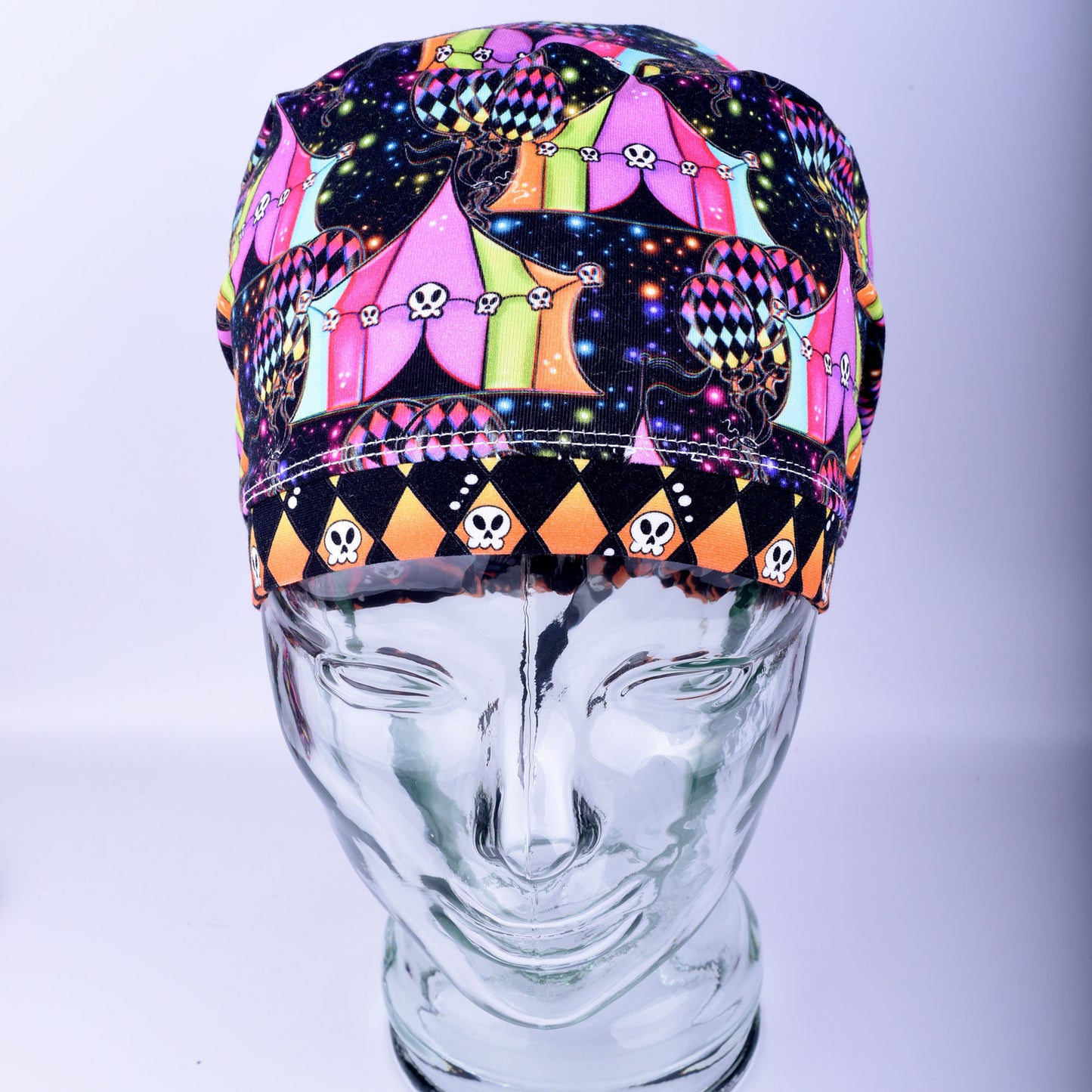 Spooky Carnival Scrub Cap