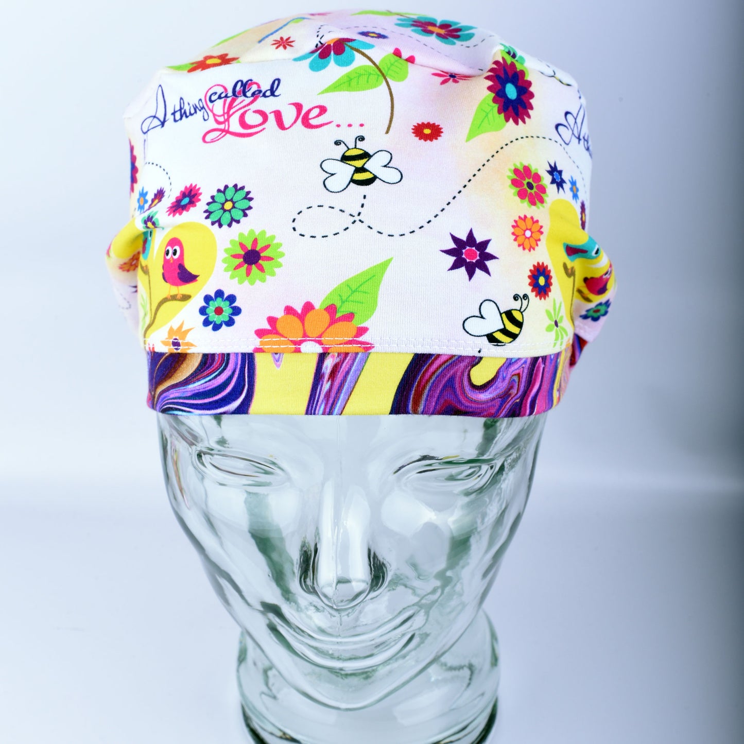 Spring Love Scrub Cap