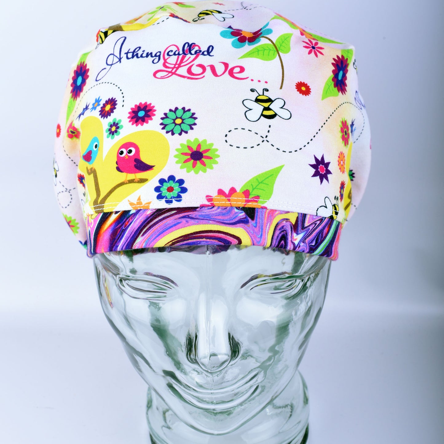 Spring Love Scrub Cap