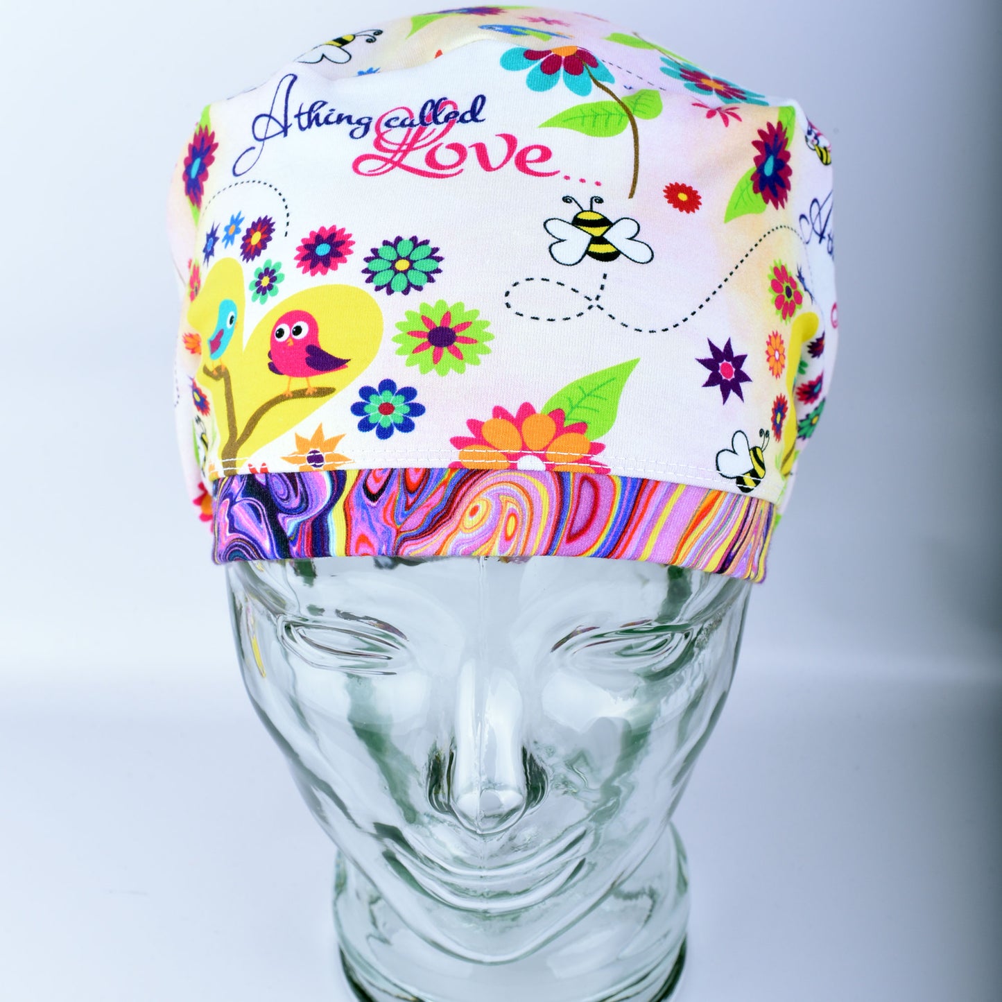 Spring Love Scrub Cap