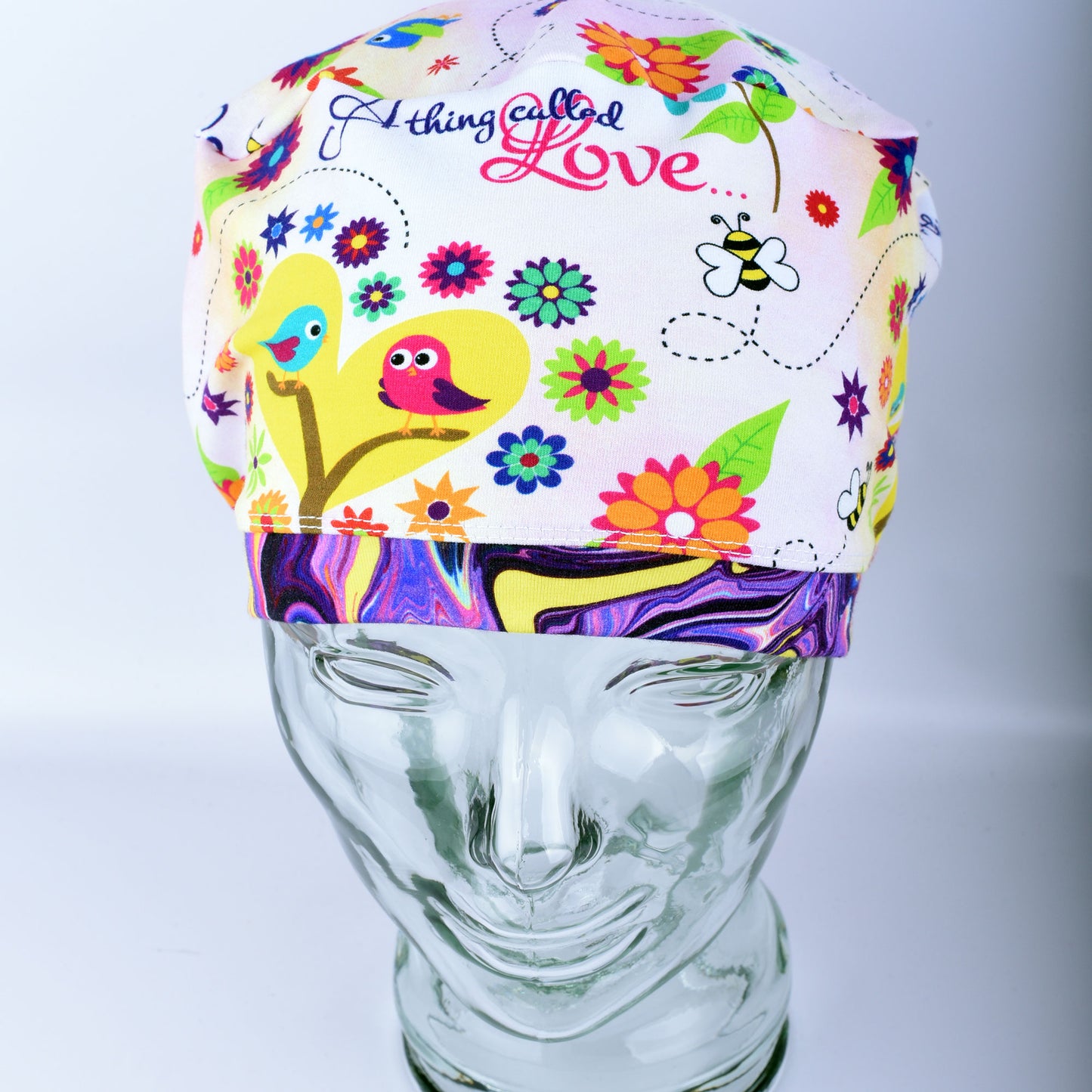 Spring Love Scrub Cap