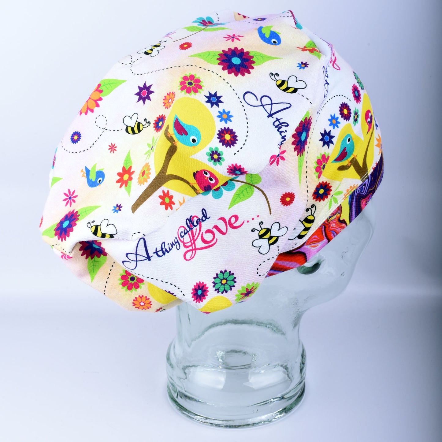 Spring Love Scrub Cap