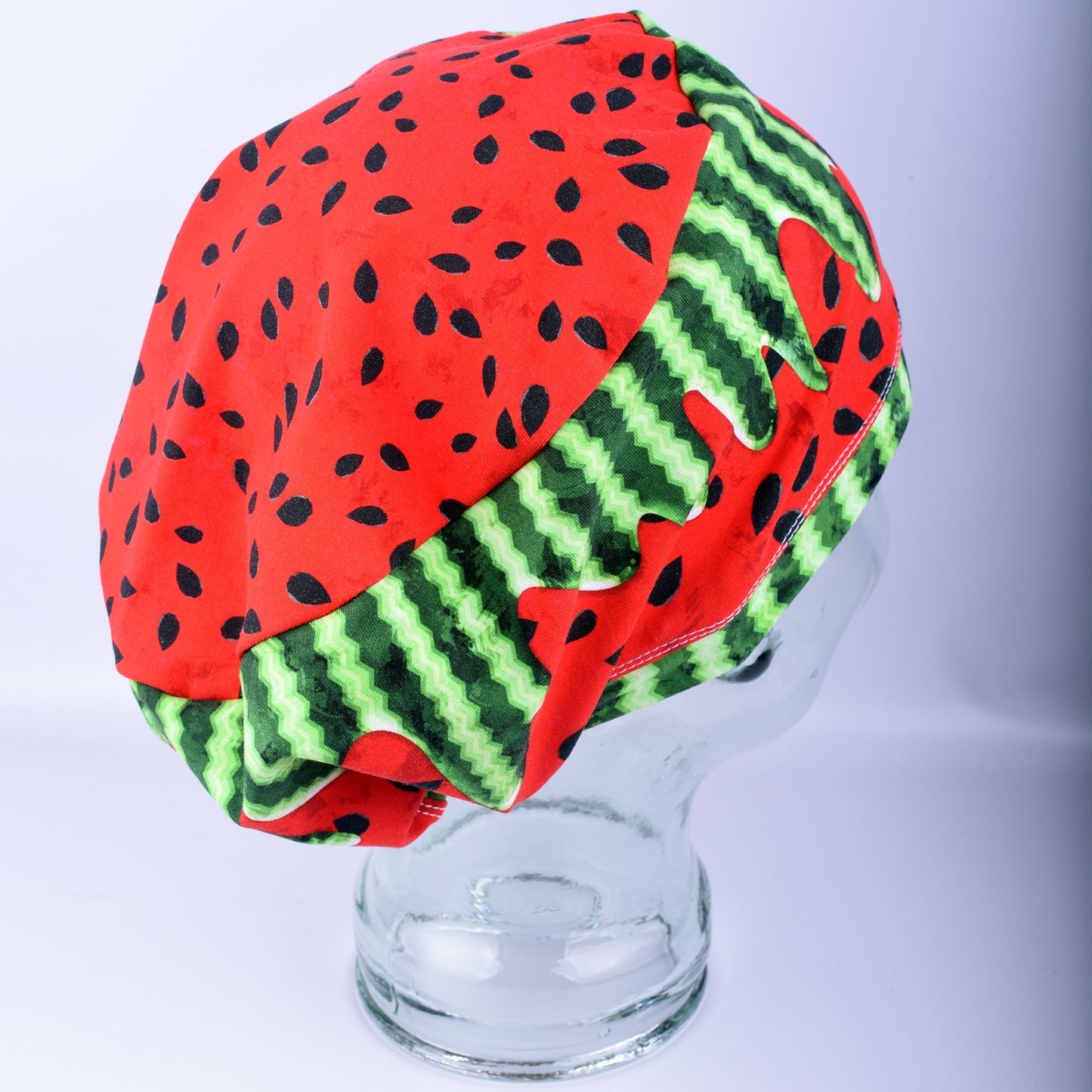 Watermelon Drip Scrub Cap