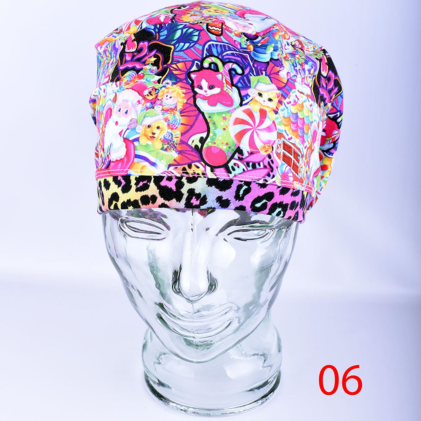 Christmas Sweets Scrub Cap