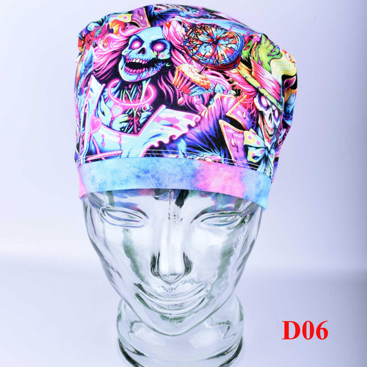 Tea Party Zombies Scrub Cap