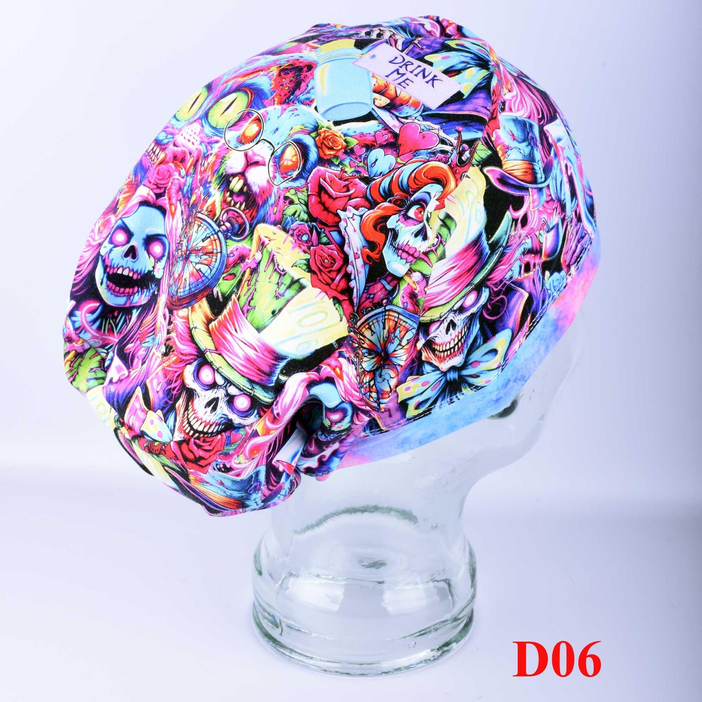 Tea Party Zombies Scrub Cap