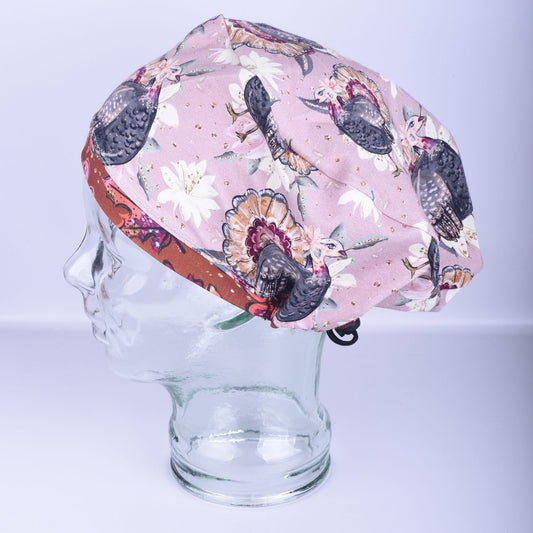 Thanksgiving Turkey Scrub Cap