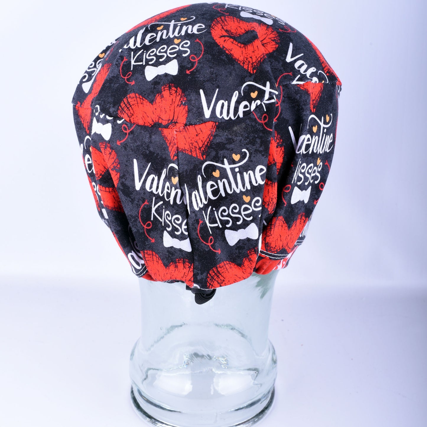 Valentine Kiss Scrub Cap