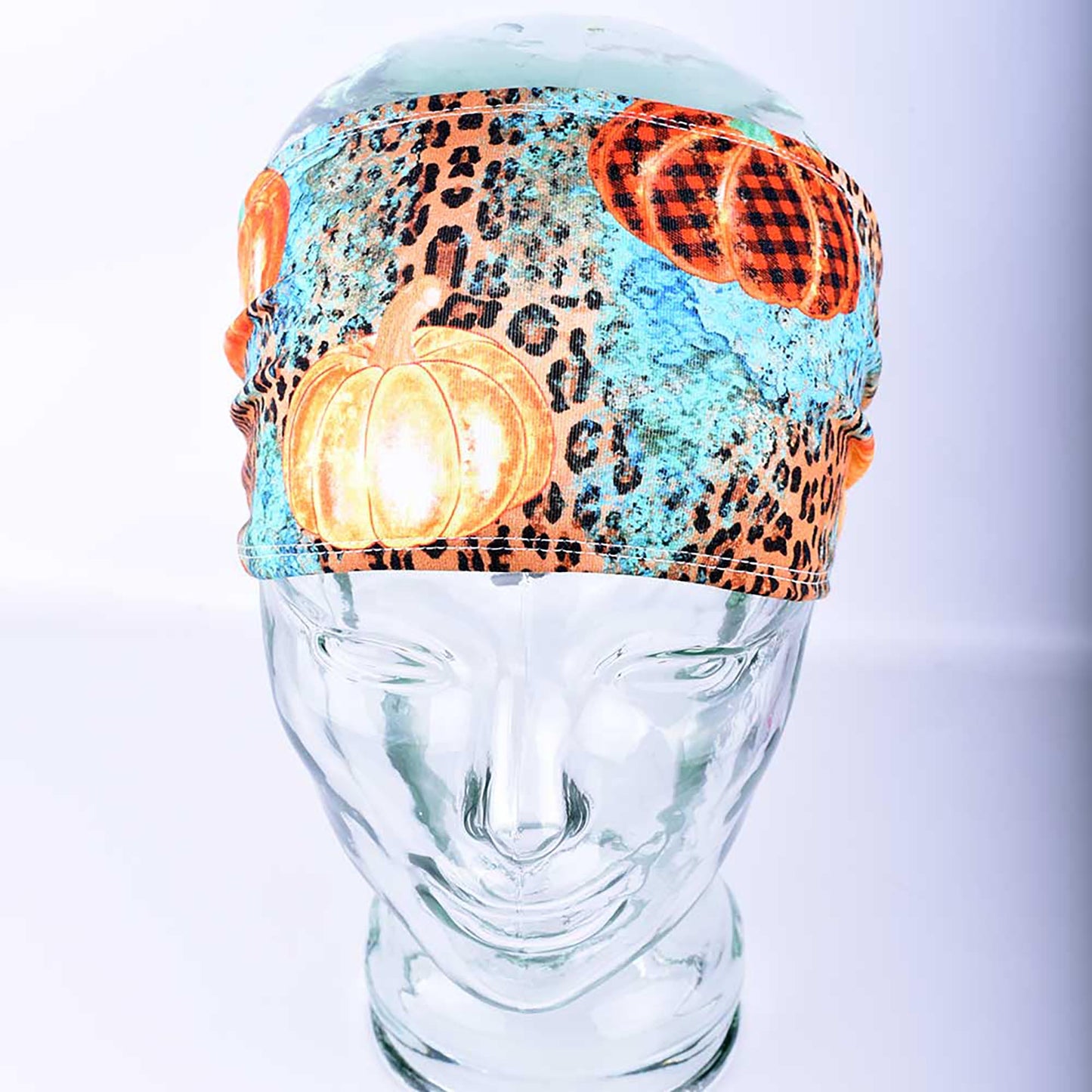 Western Pumpkins Wide Headband