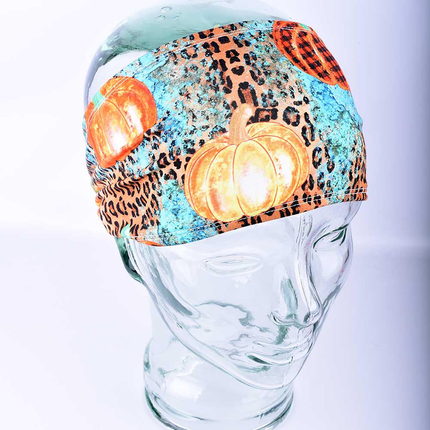 Western Pumpkins Wide Headband