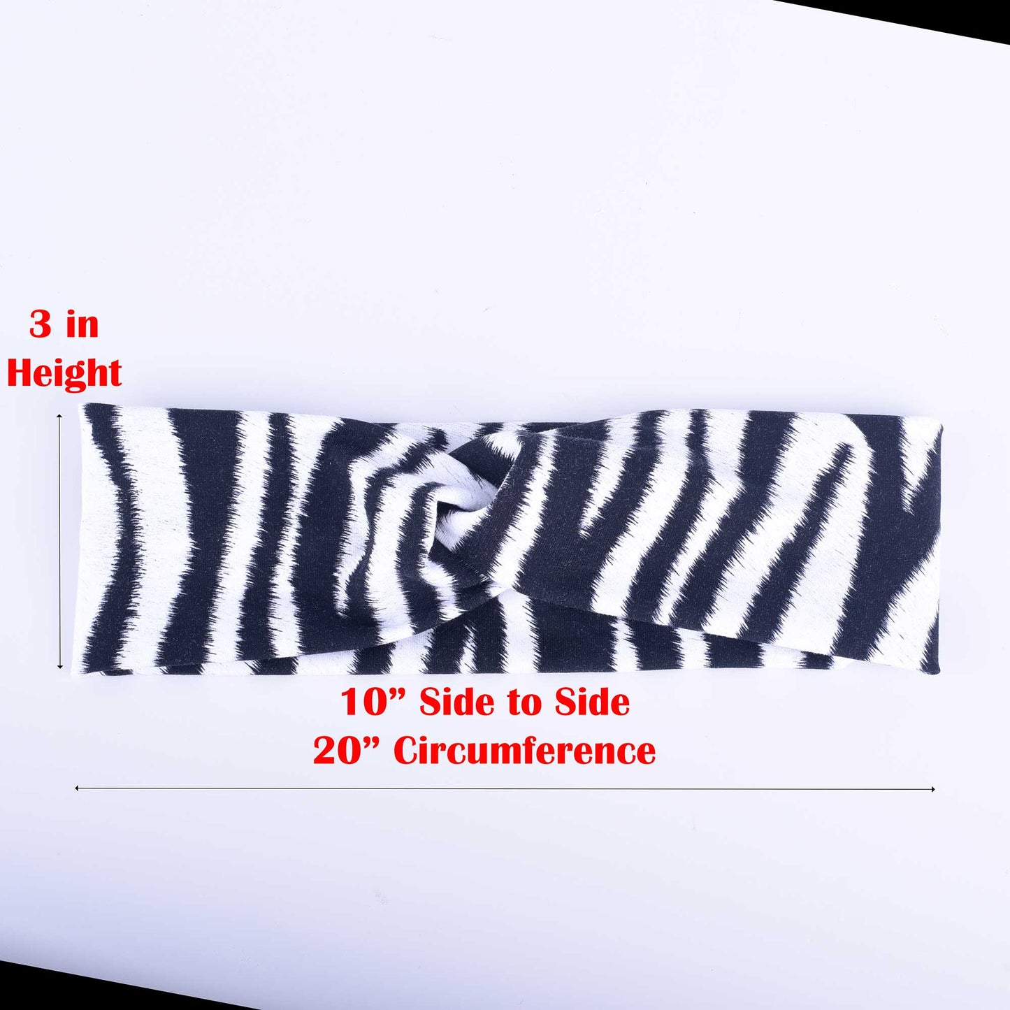 Zebra Twist Headband