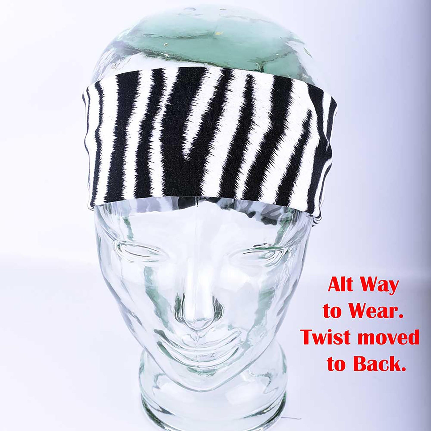 Zebra Twist Headband