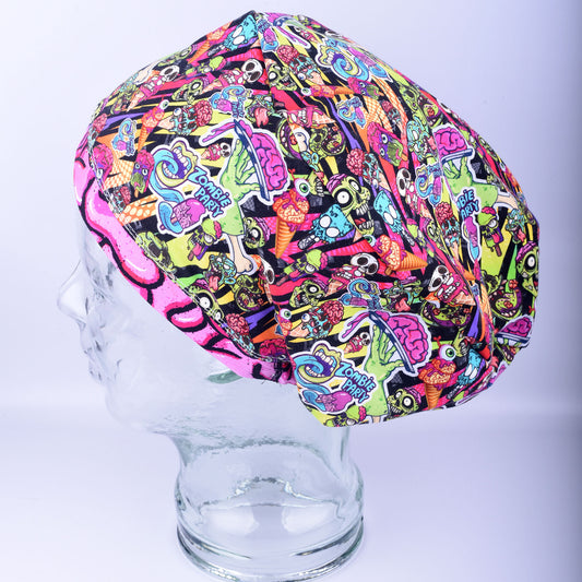 Zombie Party Scrub Cap