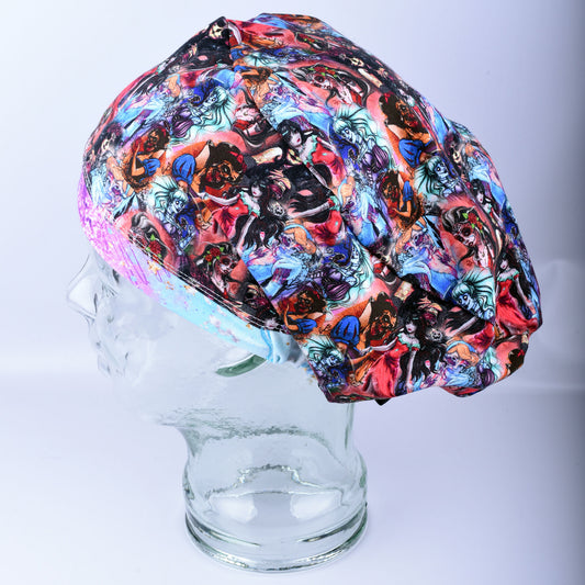 Zombie Princess Scrub Cap