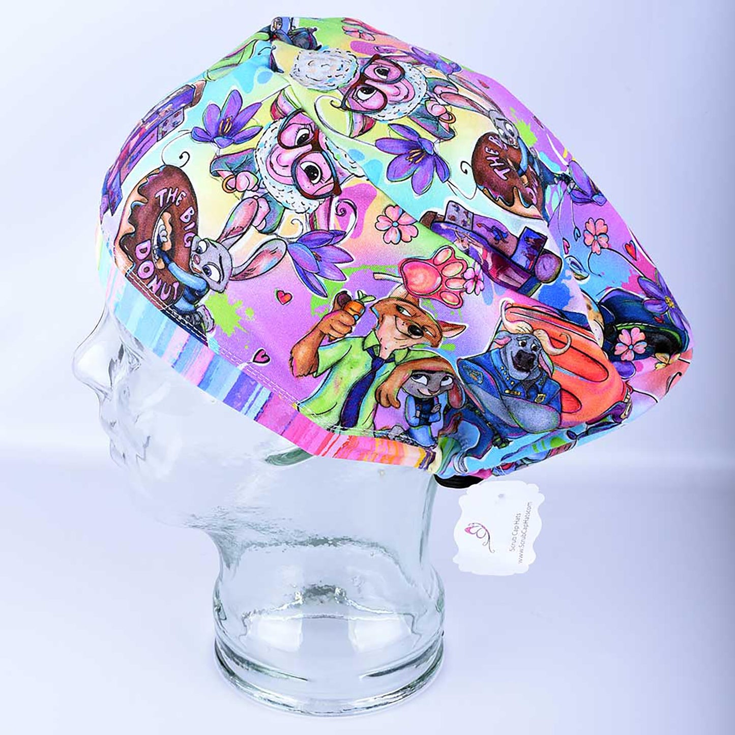 Zoo Friends Scrub Cap