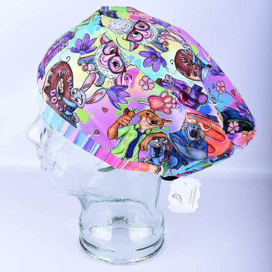 Zoo Friends Scrub Cap