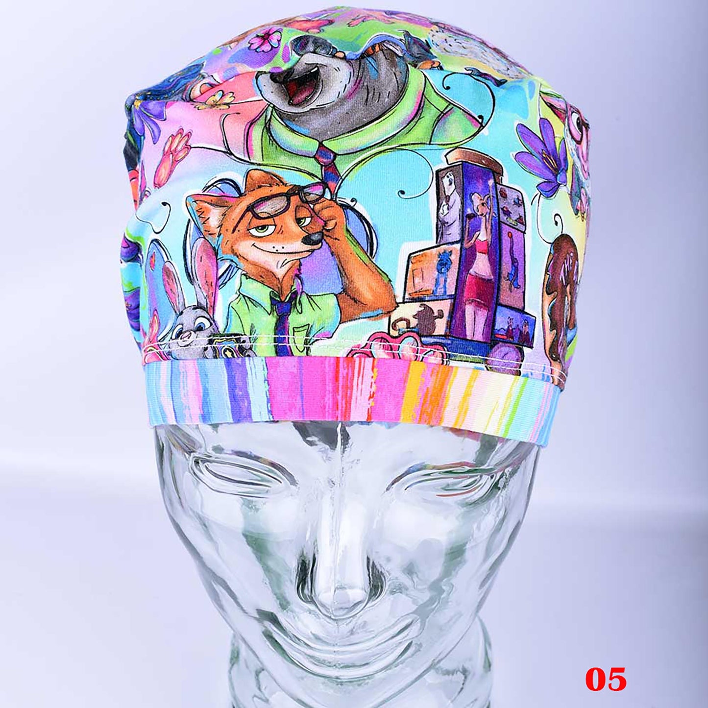 Zoo Friends Scrub Cap