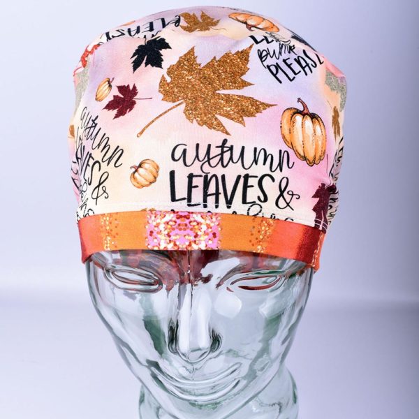 Stretchy-Full-Coverage-Scrub-Cap-Autumn-Leaves