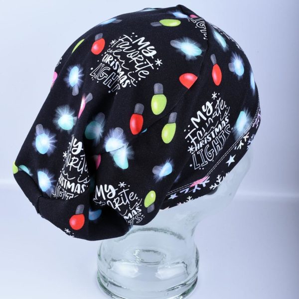 Full Coverage Christmas Scrub Cap