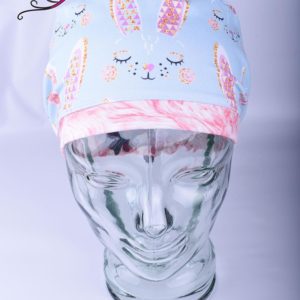 Full Coverage Bunny Ears Scrub Cap