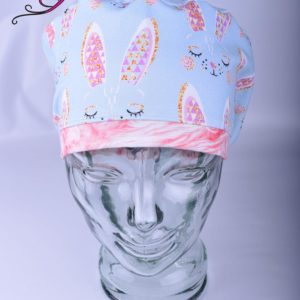 Full Coverage Bunny Ears Scrub Cap