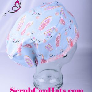 Full Coverage Bunny Ears Scrub Cap