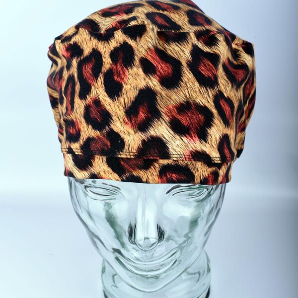 Stretchy-Full-Coverage-Scrub-Cap-Leopard-Cheetah