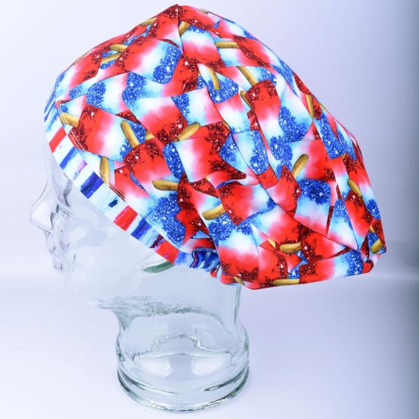 Stretchy-Full-Coverage-Scrub-Cap-Patriotic-Glitter-Popsicles