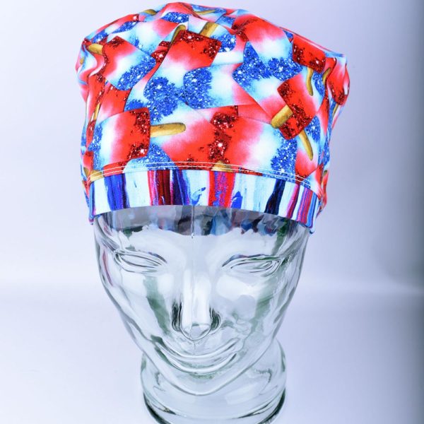 Stretchy-Full-Coverage-Scrub-Cap-Patriotic-Glitter-Popsicles