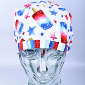 Stretchy-Full-Coverage-Scrub-Cap-Patriotic-Popsicles