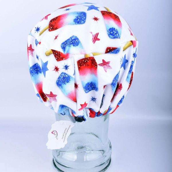 Stretchy-Full-Coverage-Scrub-Cap-Patriotic-Popsicles