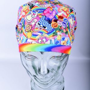 Stretchy-Full-Coverage-Scrub-Cap-Rainbow-Party