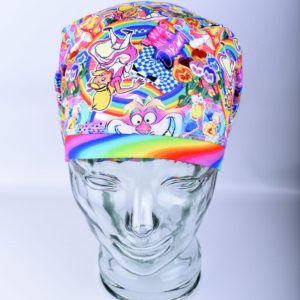 Stretchy-Full-Coverage-Scrub-Cap-Rainbow-Party