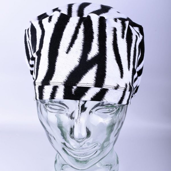 Stretchy-Full-Coverage-Scrub-Cap-Zebra