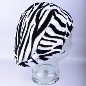 Stretchy-Full-Coverage-Scrub-Cap-Zebra