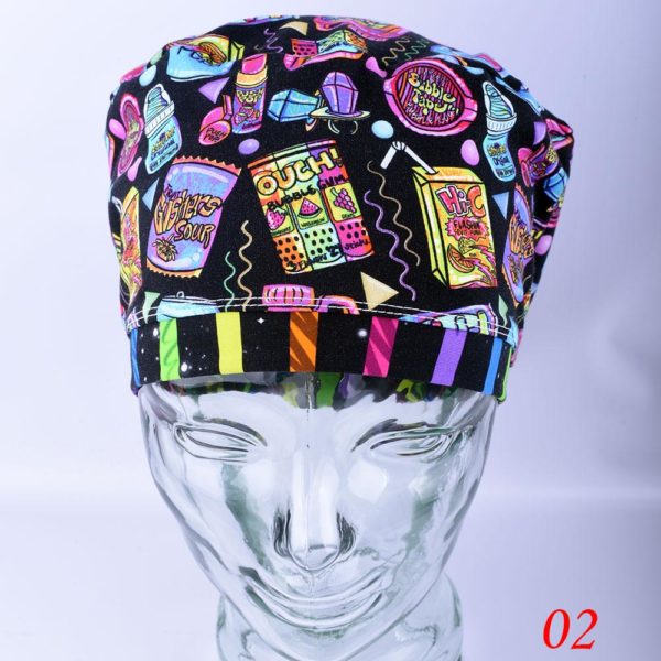 Stretchy-Full-Coverage-Scrub-Cap-Retro-Sweets