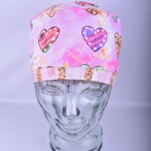 Stretchy-Full-Coverage-Scrub-Cap-Glamour-Hearts